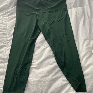 Athleta Green Leggings